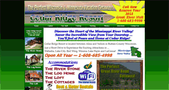 Desktop Screenshot of cedarridgeresort.com